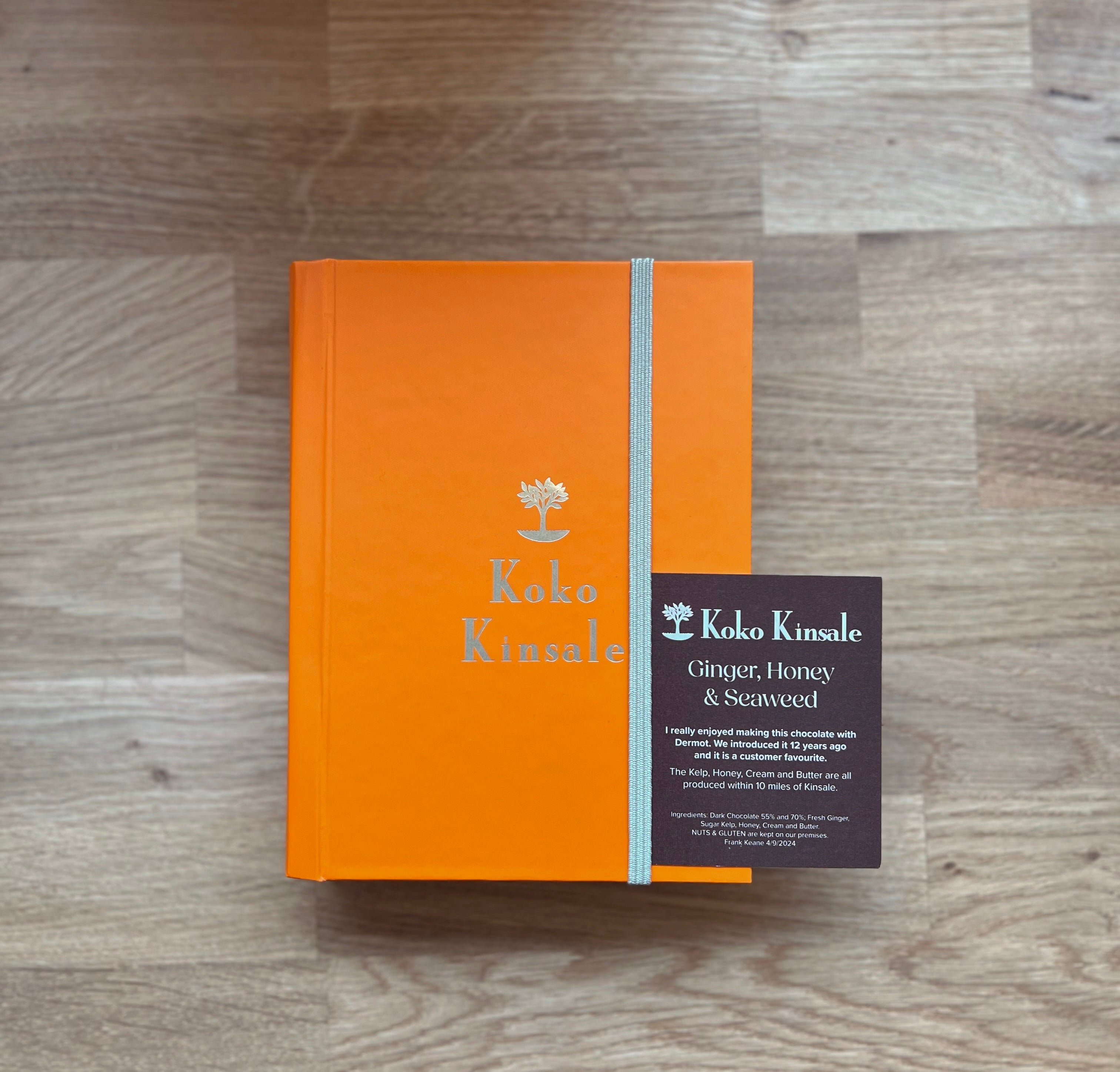 Ginger, Honey and Seaweed chocolate made with Dermot O'Leary