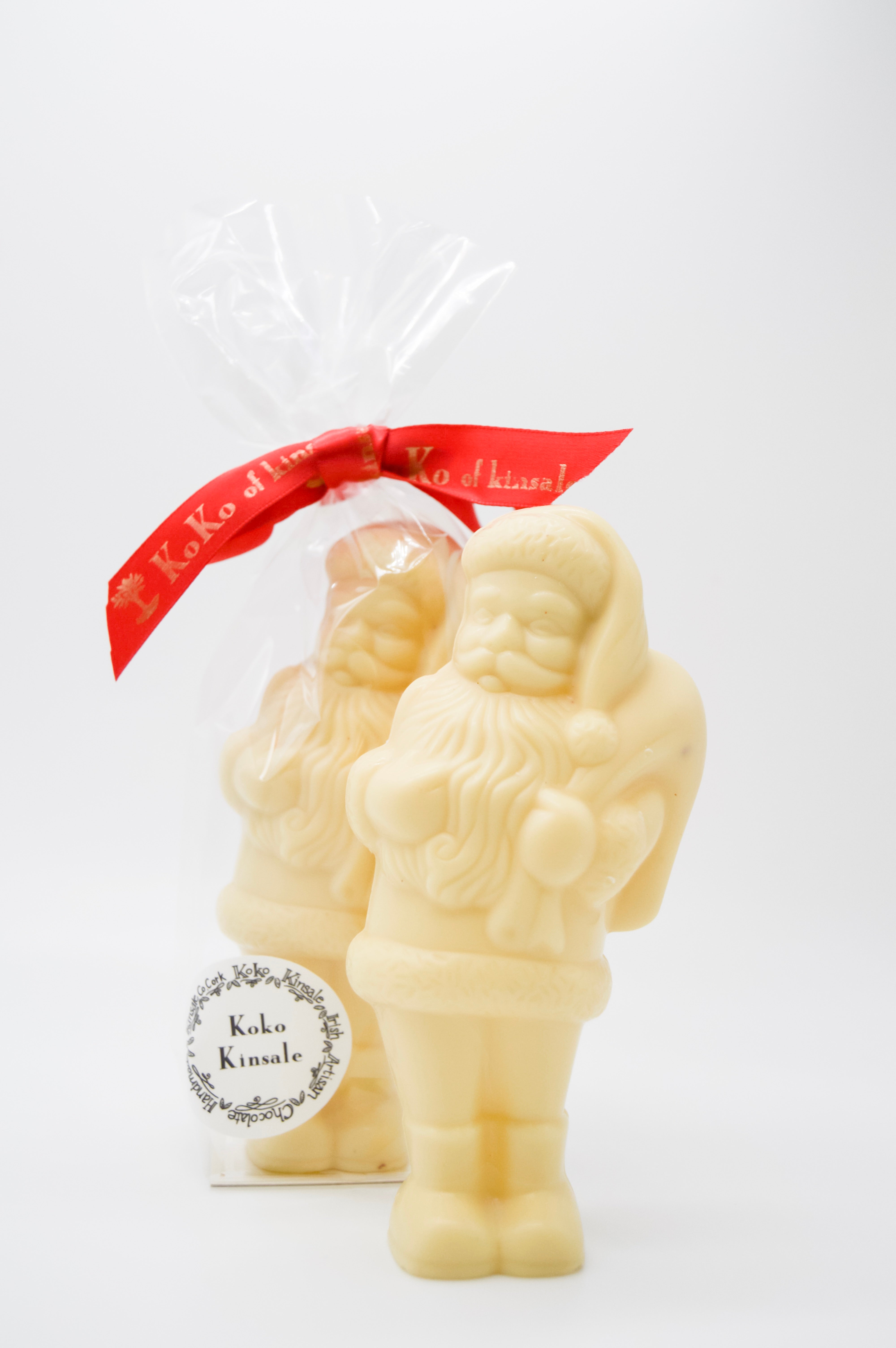 Chocolate Santa (Milk, 70% Dark & White Chocolate)