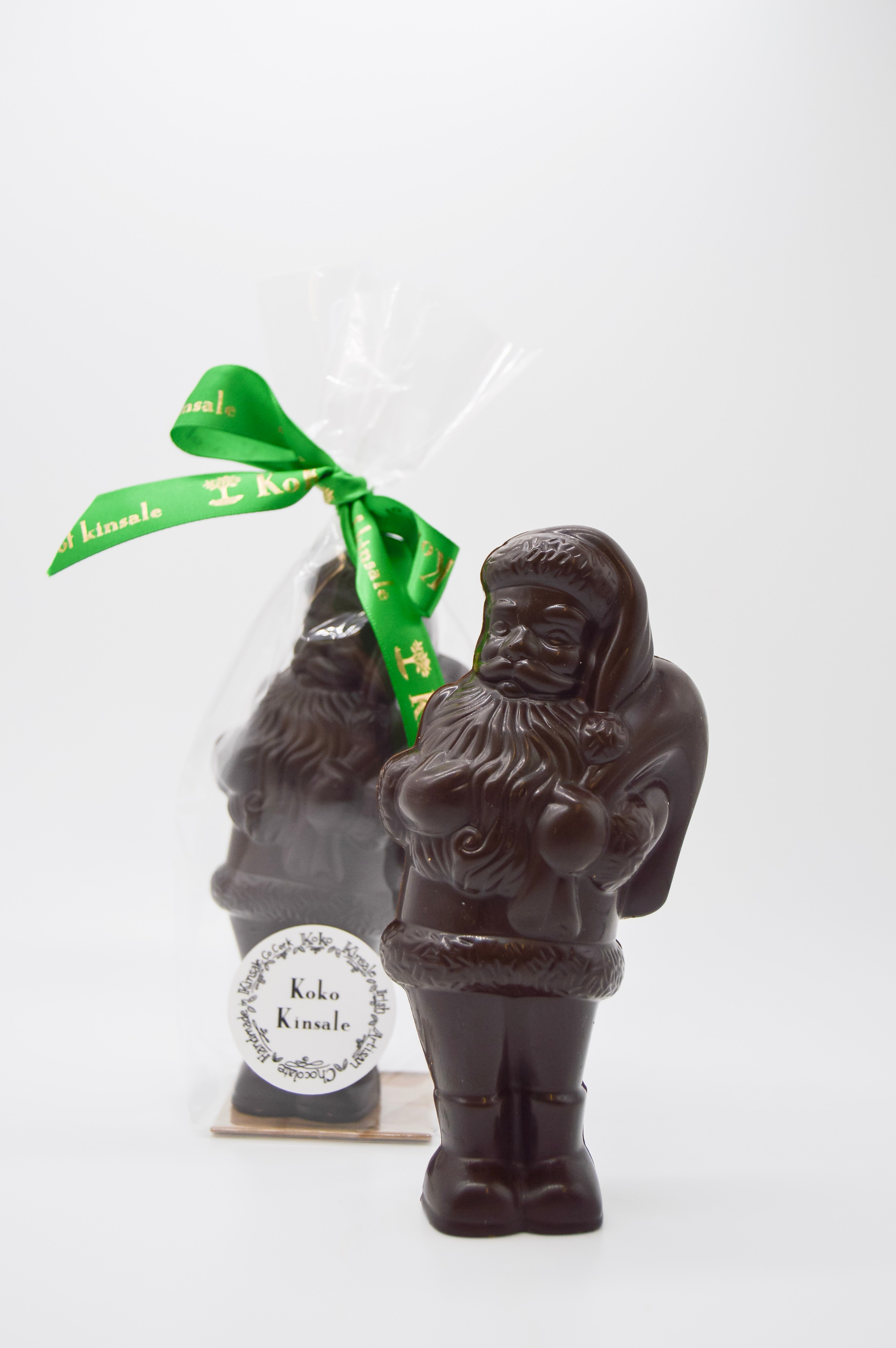 Chocolate Santa (Milk, 70% Dark & White Chocolate)