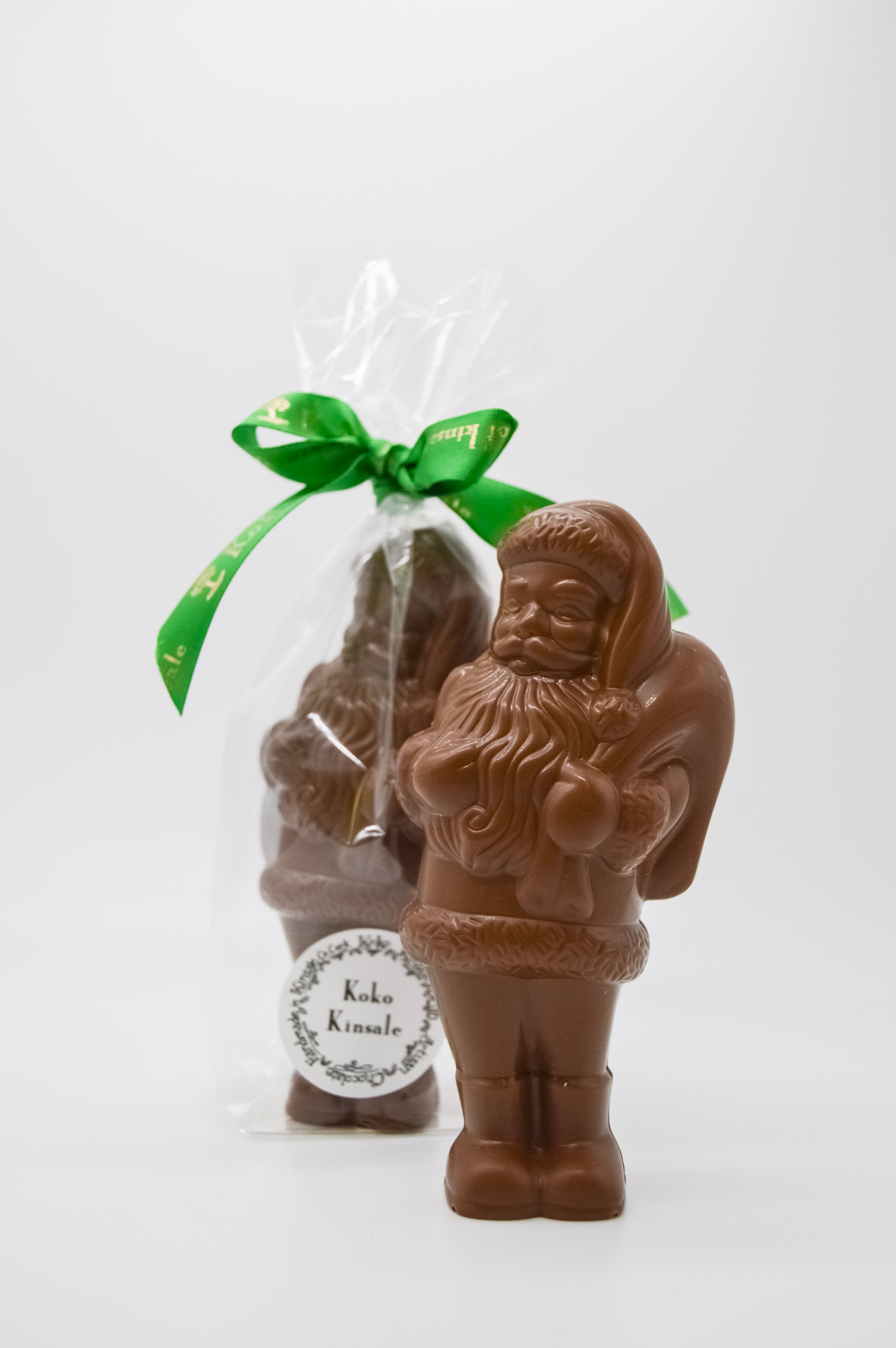 Chocolate Santa (Milk, 70% Dark & White Chocolate)