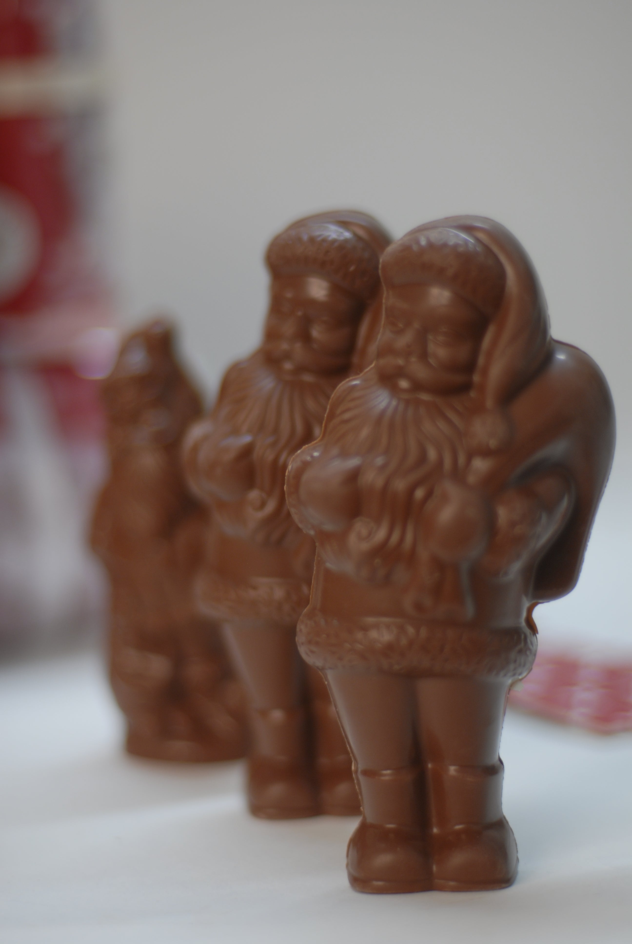 Chocolate Santa (Milk, 70% Dark & White Chocolate)